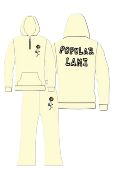 PRE-ORDER - Men's Popular Lame Long Sleeve Hoodie Windbreaker Suit